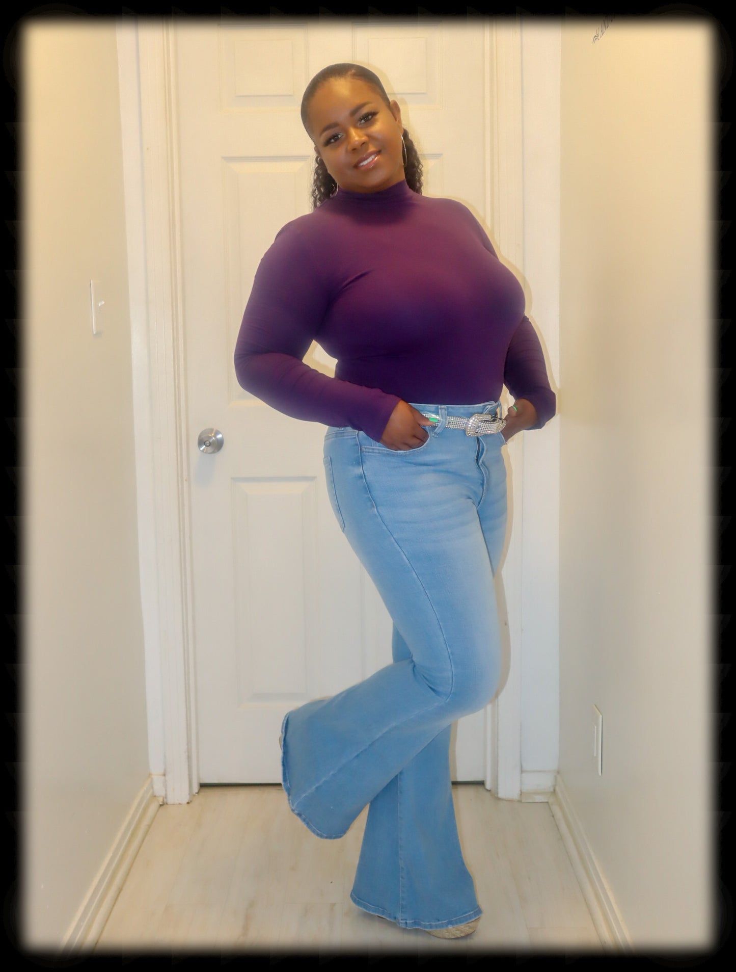 High Rise Flare Jeans