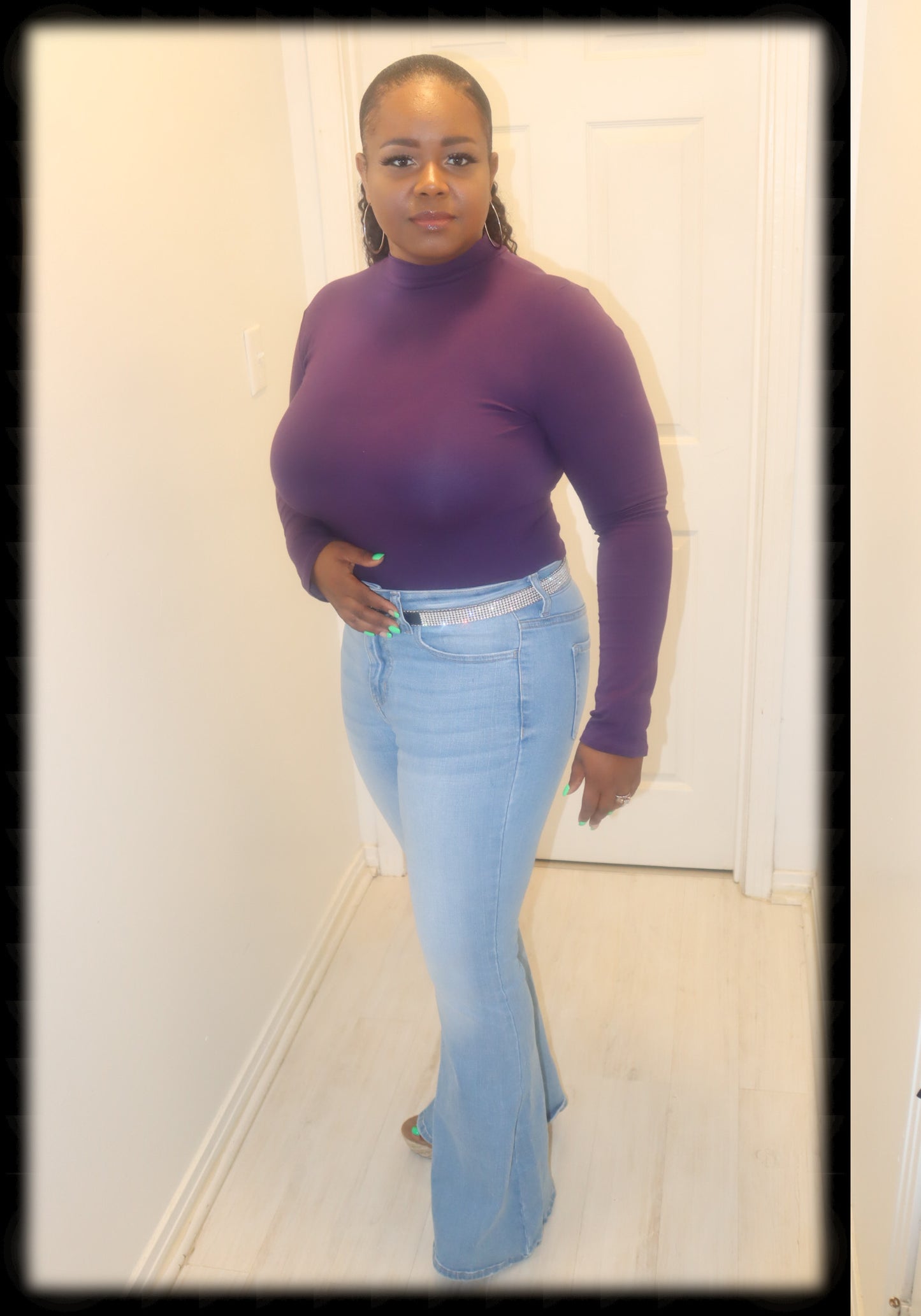 High Rise Flare Jeans