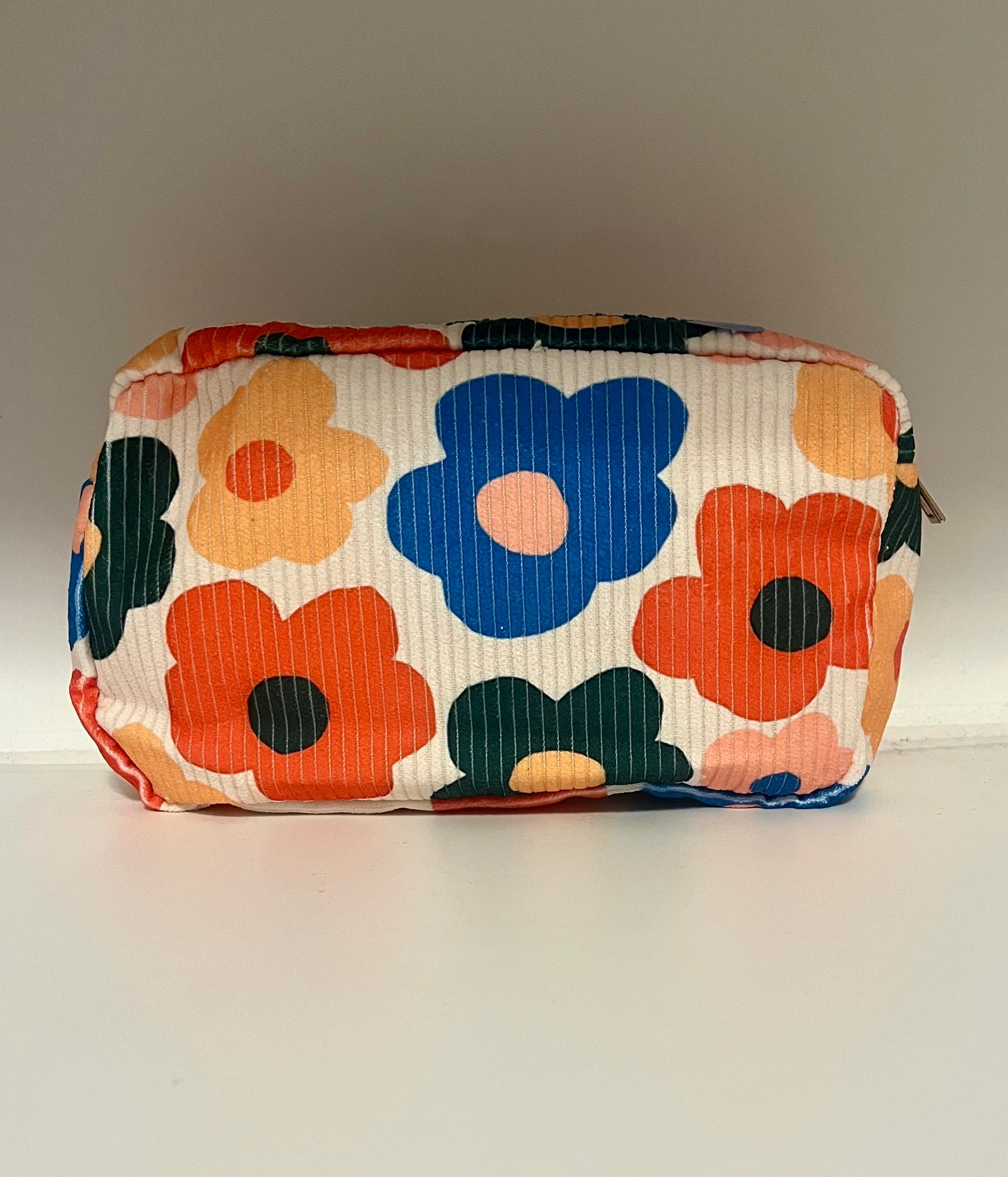 Colorful Flower Cosmetic Bag