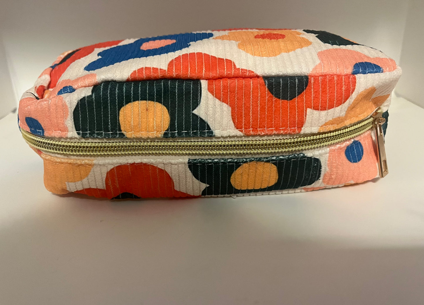Colorful Flower Cosmetic Bag