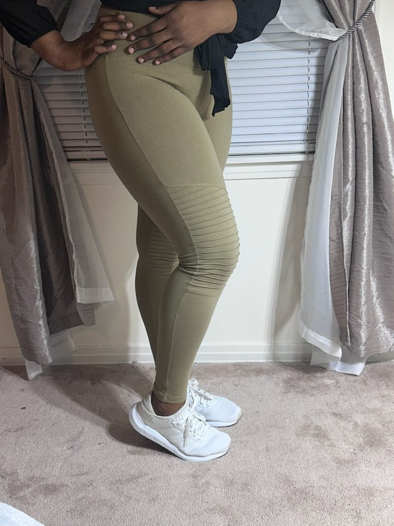 Wide Waistband Leggings