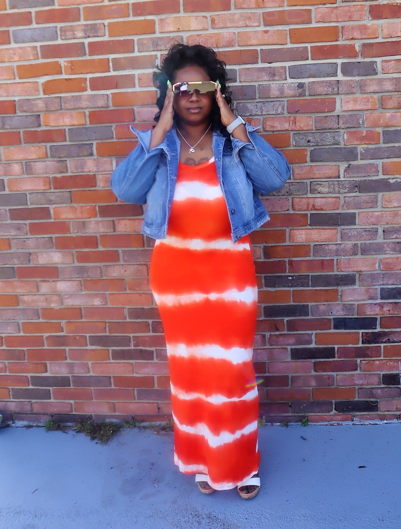 Razorback Maxi Dress