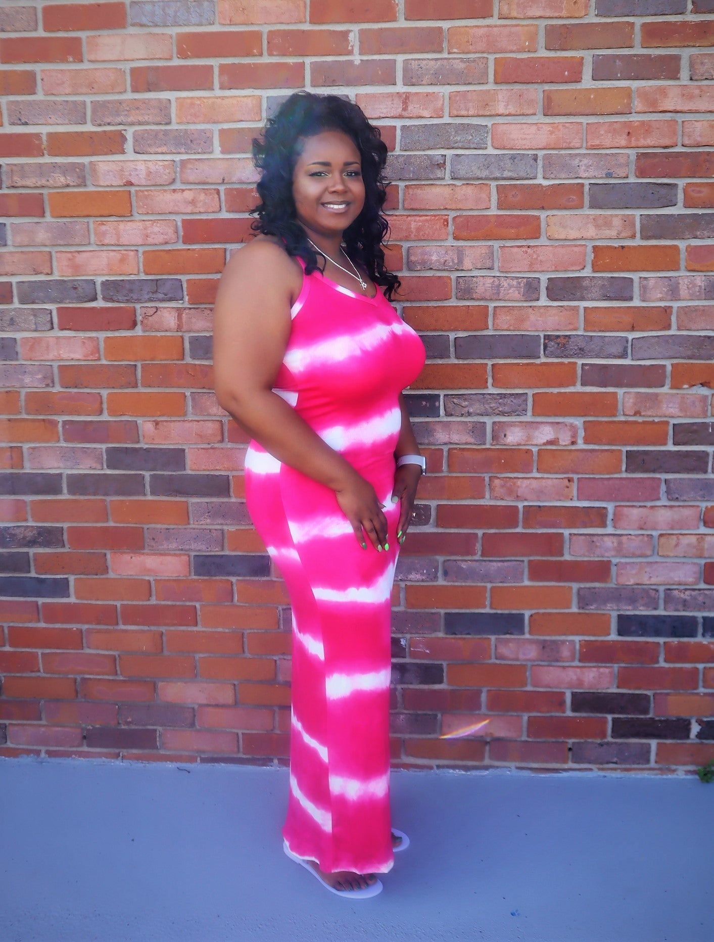 Razorback Maxi Dress